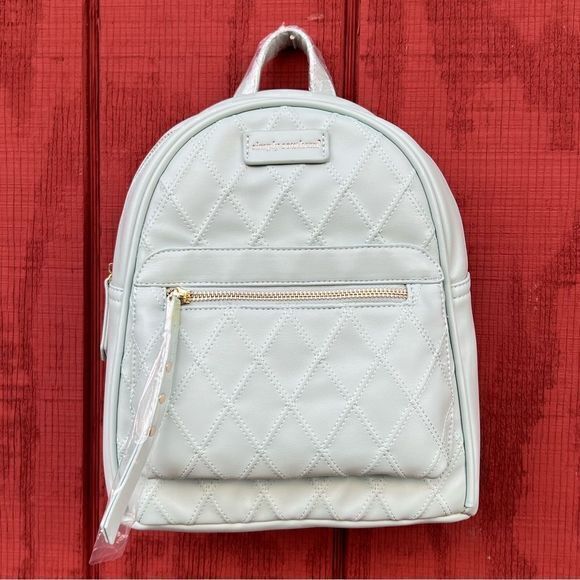 Simply Southern Quilted Mint Backpack - Picture 1 of 8